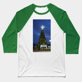 Southport Christmas Tree Baseball T-Shirt